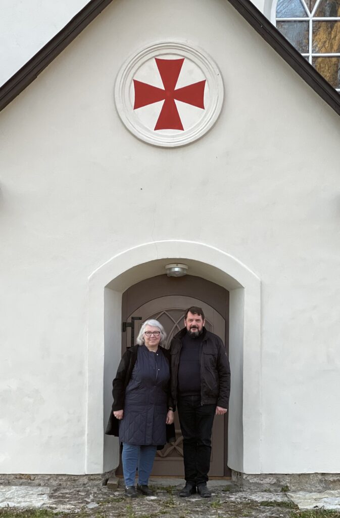 Marju Kõivupuu külas Lüganuse koguduses, 15.04.2025