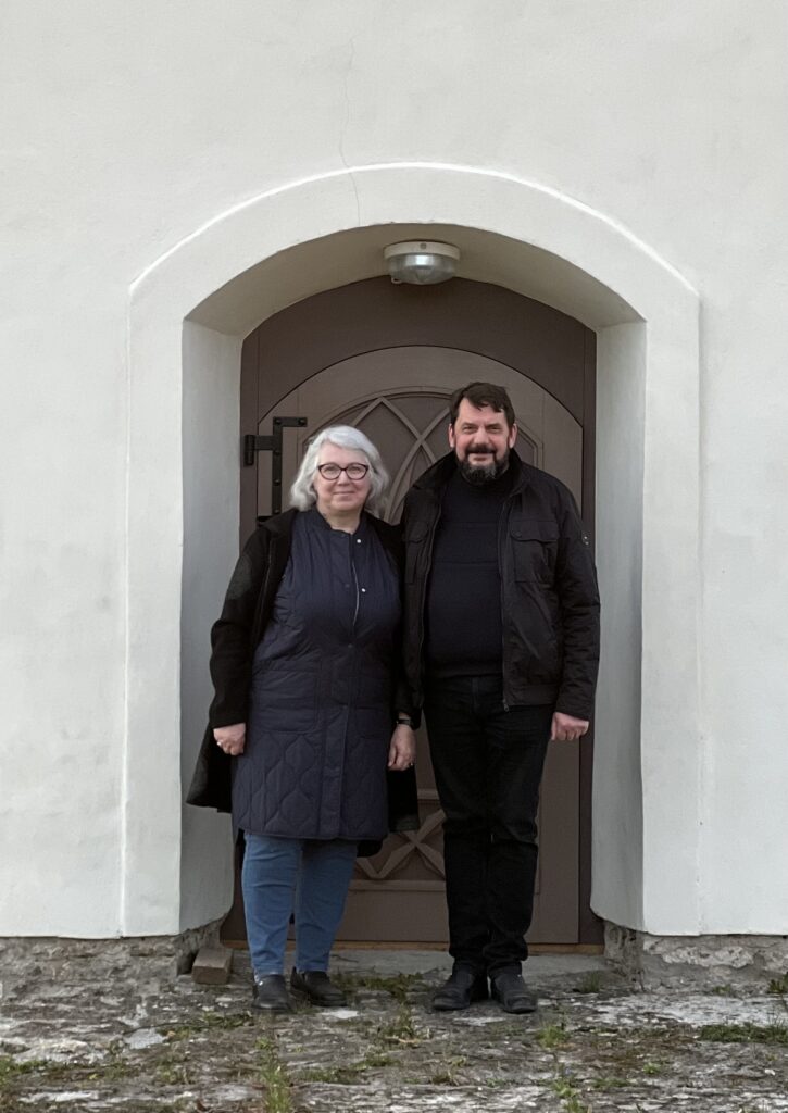 Marju Kõivupuu külas Lüganuse koguduses, 15.04.2025