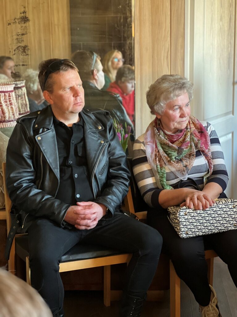 Marju Kõivupuu külas Lüganuse koguduses, 15.04.2025